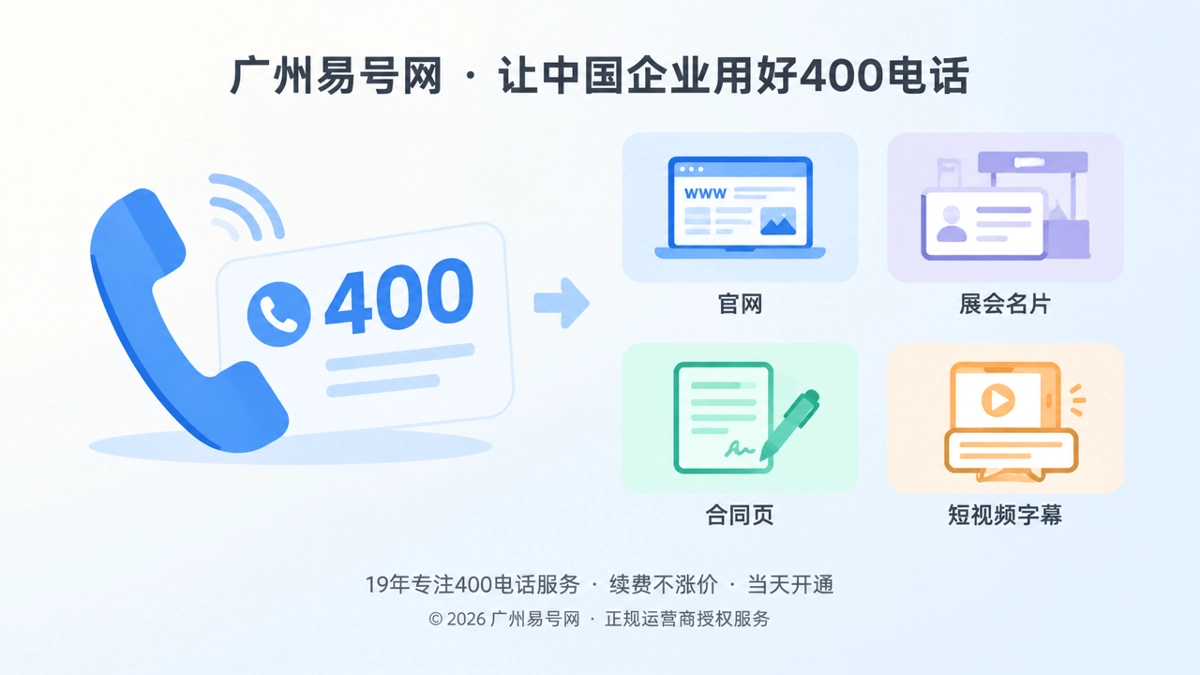 2026年400电话选号指南：先看客户传播路径再定号码